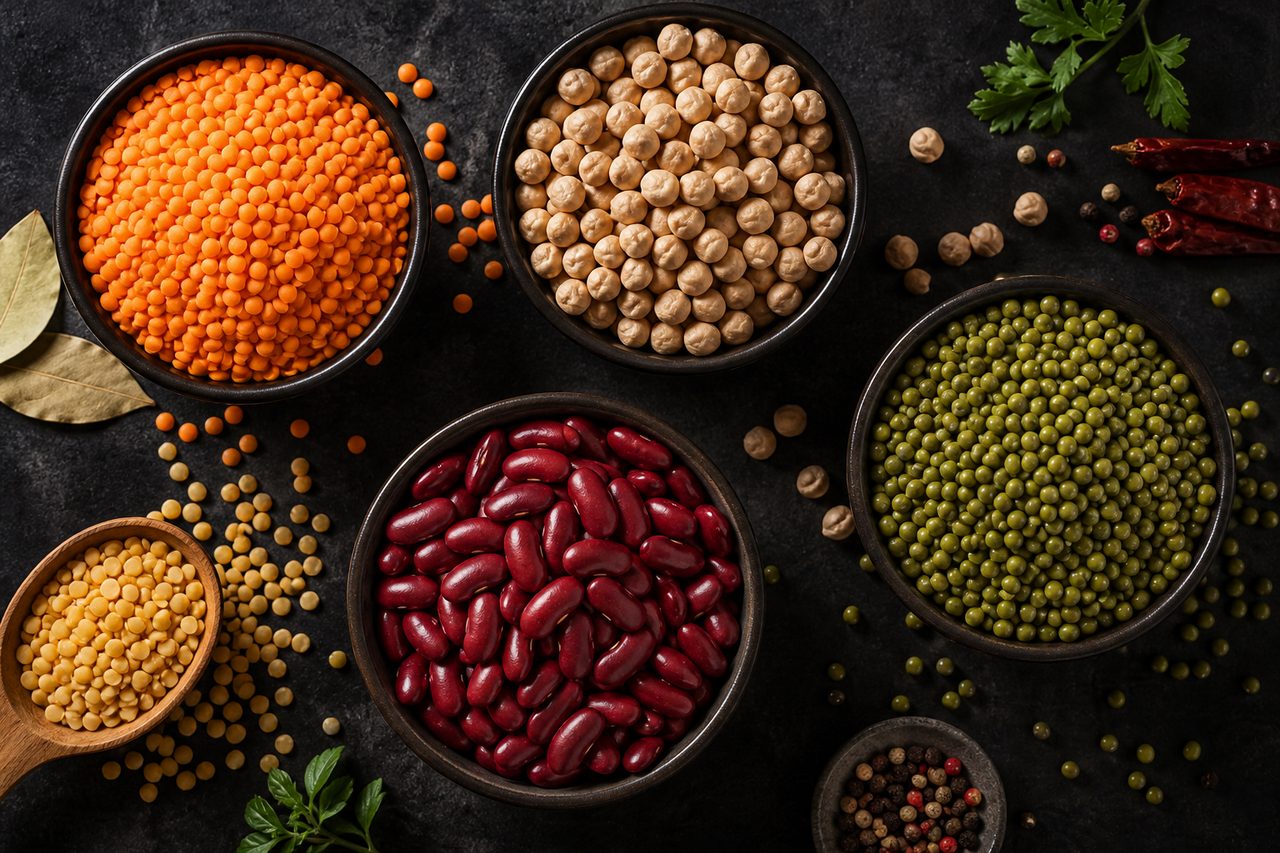 Pulses and legumes