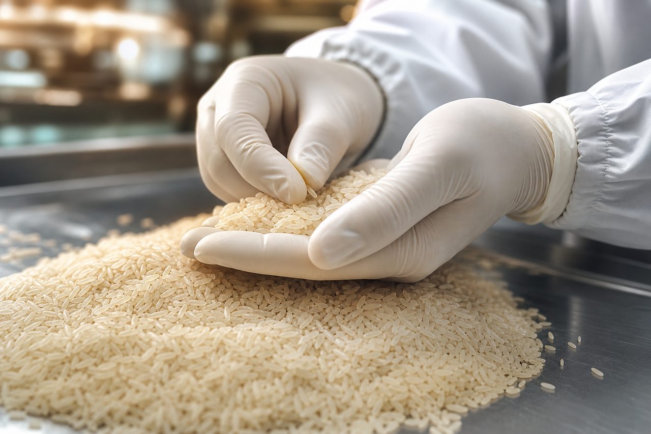 Quality inspection of grains